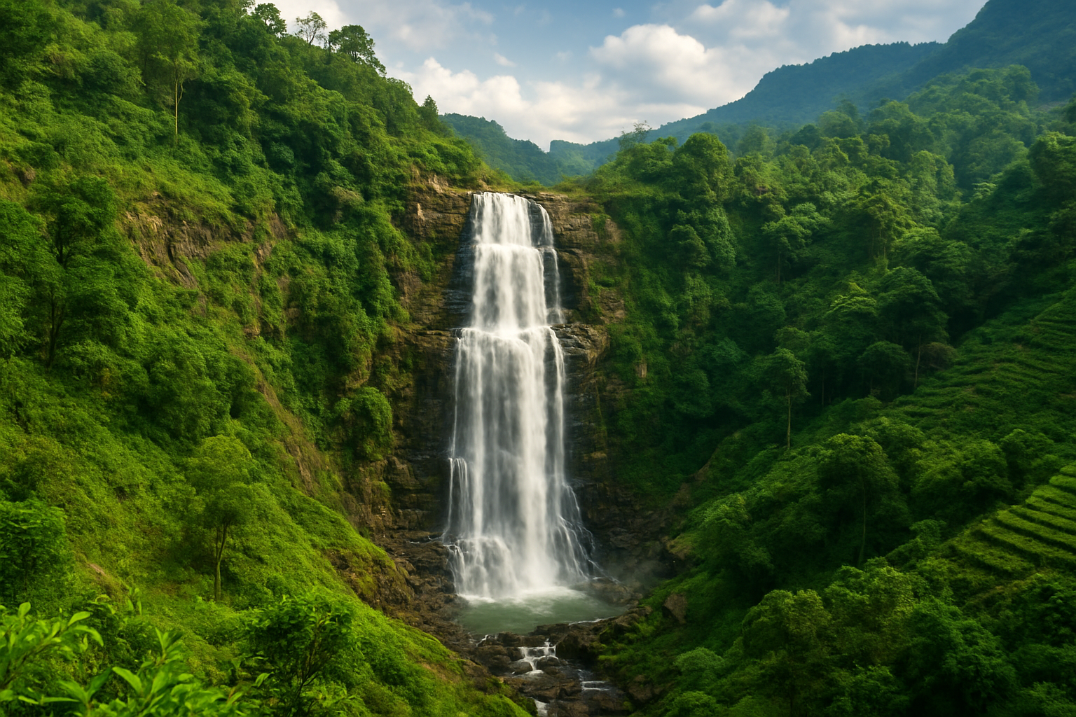 Diyaluma Falls Sri Lanka
